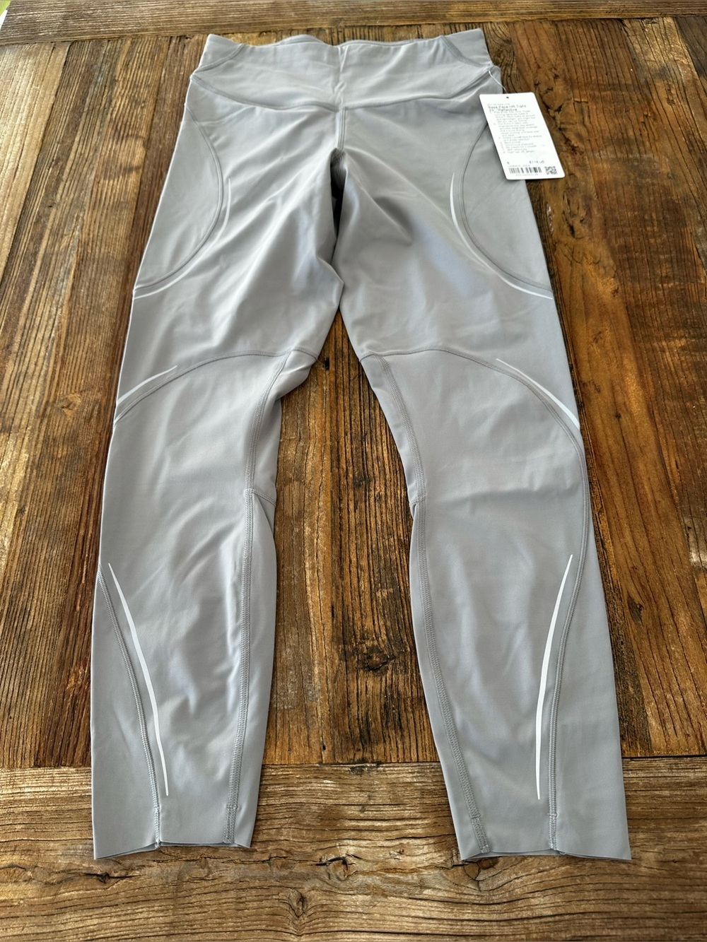 lululemon athletica Gray High-Rise Athletic Leggings
